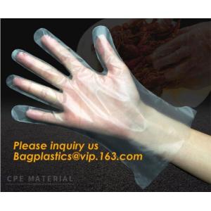 kitchen cooking barbecue plastic gloves pe disposable gloves waterproof