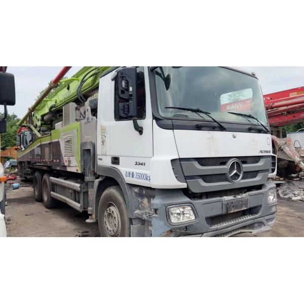 Zoomlion Concrete Batching Plant Truck 35m Concrete Boom Pump Used for Heavy Equipment