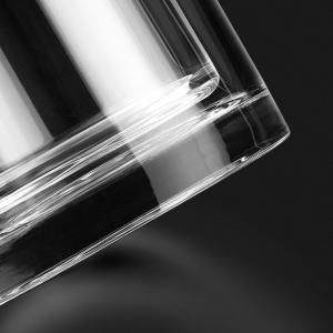 Double Walled Glass Tea Strainer Bottle Flask Unbreakable Custom