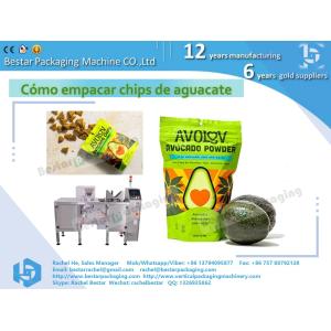 How to package avocado slices by Bestar automatic Doypack machine
