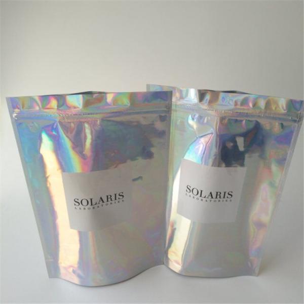 Cosmetic Holographic Makeup Bag Iridescent Small Sachet For Jewelry Necklace Bracelet