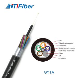 China TTIFiber Communication Armoured GYTA Fiber Optic Cable Outdoor Use on sale