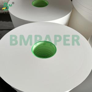 Food Grade White Toothpick Wrapping Paper Roll 24 - 28GSM 26.5-32mm Width Virgin
