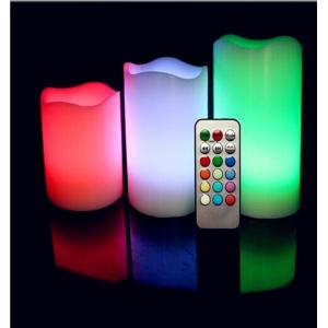 Quality LED Discoloration Electronic Candles for sale