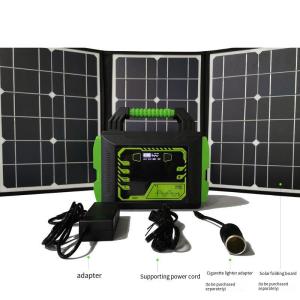 Portable solar mini power station energy storage power supply with USB/DC/TYPE-C