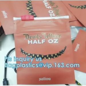 medical herbs child proof bag, zipper proof fencing child resistant bags, Custom