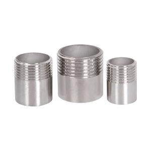 METAL Good Quality Pipe FittingsThreaded Taper Bspt/Npt Nipple