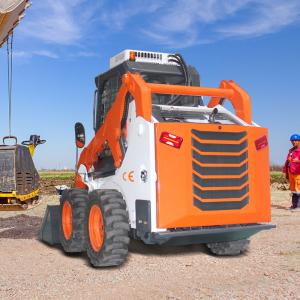 Free Shipping Powerful Crawler Equipment Mini Skid Steer Loader Cheap Wheel