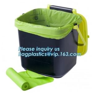 100% Biodegradable Compostable Plastic Garbage Bags, 100% Biodegradable Black