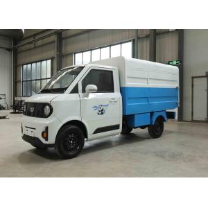 2 Passenger Small Electric Garbage Truck 30-50Km/H White