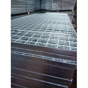 Industrial Grade Steel Grating Panels Interlocking Design For Drainage