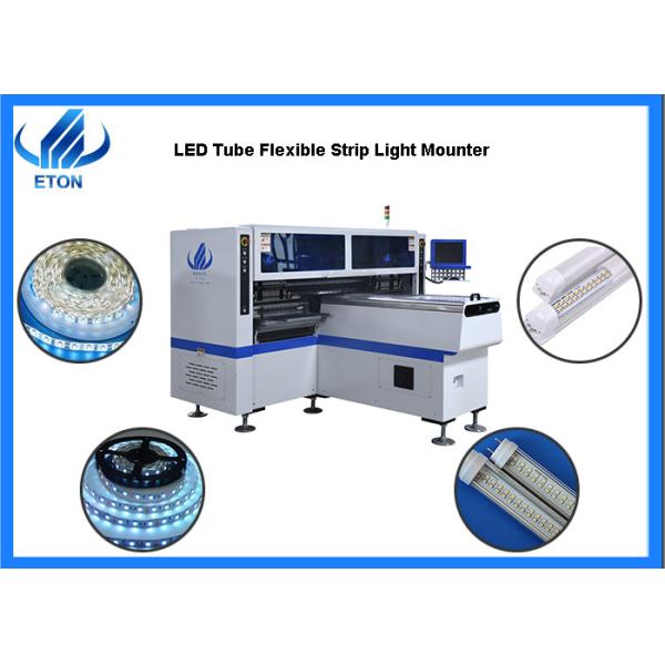 LED Tube / Strip Lights SMT Mounter Pick Place Machine Dual Arm High Speed 34