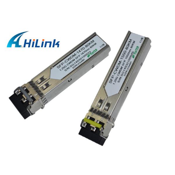CWDM SFP Transceiver Fiber Optic Interface Module Low Power Dissipation 1260 -