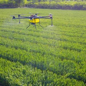4 Aixes Agricultural Spray Drone Smart Batteries Fertilizer Spray Drone