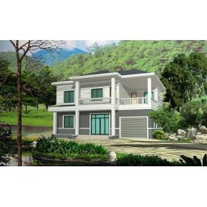 Modular House Light Steel Prefab House Fast Construction 4 Bedrom Prefabricated