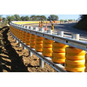Roadway Safety Highway Barrier Crash Rolling Guardrail Roller Barrier