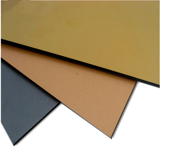 Buy Smooth Mirror Aluminum Composite Panel With Wear Resistant Steel at wholesale prices