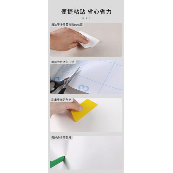 Antimicrobial Peelable Wallpaper Wood Grain Peel And Stick Wallpaper Modern Style