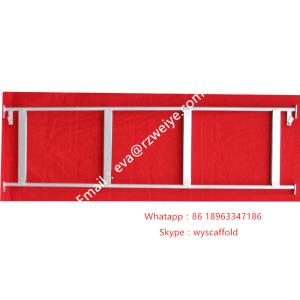 Quality HAKI scaffold SKRV U ledger scaffold guardrail frame stairs roof 0.7 - 3.5m for sale