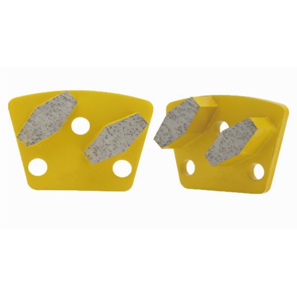 Buy 3- M6 Diamond Floor Pads Concrete Flooring Grinding Shoes / Discs Long Life at wholesale prices