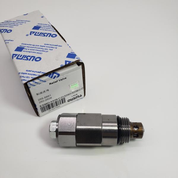 Buy 255-5661 250-2508 Relief Valve For Excavator  E320B/C/D E323B/C/D/E324B/C/D E329D E330B/C/D E336D at wholesale prices