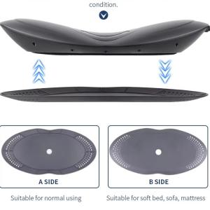 1-2 Hours Electric Waist Massager with Remote 3 Massage Modes and 110-240V