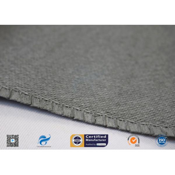 1150g C-Glass Grey Silicone Coated Fiberglass Fabric With High Temperature