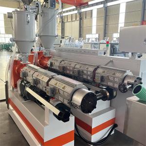 Water Drain HDPE Pipe Extrusion Machine Single Screw Extruder Manufacturers