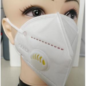 China 5 Layers Meltblown KN95 Face Mask Respirators With Valve on sale