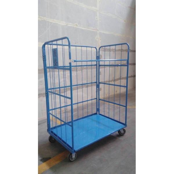 Buy Supermarket Steel Q235 500KGS Capacity Roll Cage Containers at wholesale prices