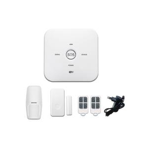 Lithium Battery Wireless Security Alarm System IOS Android App Control 2.4G WIFI