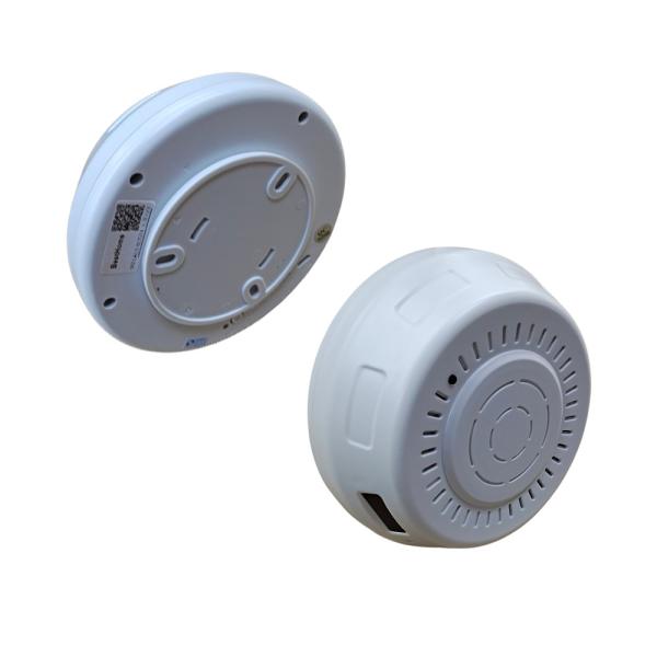 Tuya Night Vision Dummy Smoke Detector Security Camera , Battery Operated Nanny