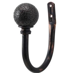 Electroplating 35mm Elliptical Pattern Curtain Hook Extenders