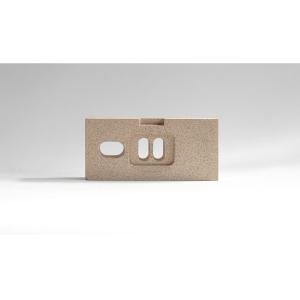 Vermiculite Firebrick Fire Board , Nontoxic Fireproof Cement Board For