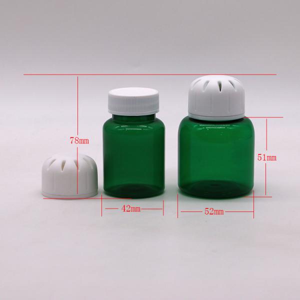 3OZ/90ml PET White Plastic Perfume Bottles with Screw Cap and Heat Seal Solid Fragrance Bottle