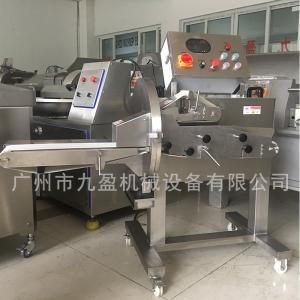 Adjustable Cooked Pork Beef Mutton Slicing Machine / Automated Cooked Meat Cutter