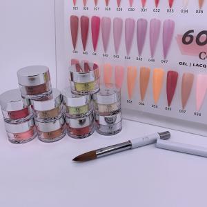 Private Label French Style Super White 2 in 1 Acrylic Dipping Powder Smooth