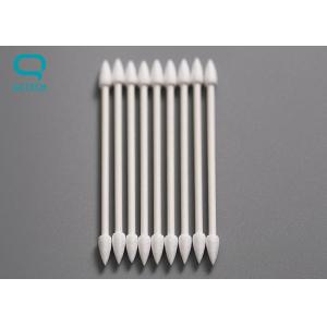 Double Smooth Pointed Head Cleanroom Cotton Swab Customized Kinds