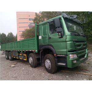 Quality HW19710 Transmission 10 Wheeler Cargo Truck , Commercial Diesel Cargo Truck for sale