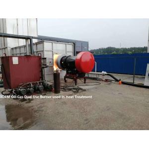China Oil Gas Asphalt Plant Plc Dual Fuel Burner on sale