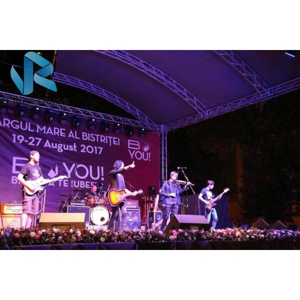 Spigot Lighting Sgaier Truss 290mm - 1200mm Size For Outdoor Concert Stage