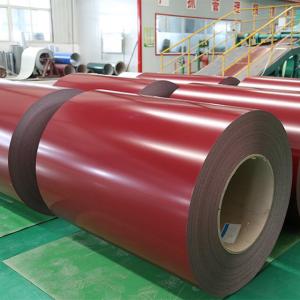 Astm A792 Galvalume PPGI Steel Coil Red Blue Green Black White Color Coated 1