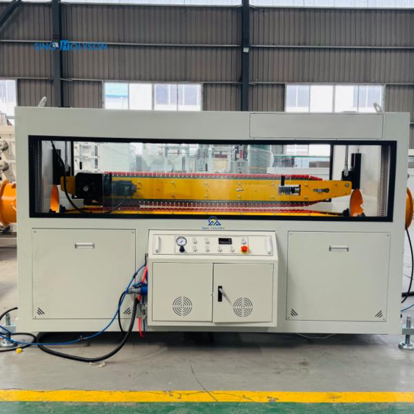 Sinohs 75/250mm HDPE Pipe Making Machine PE Production Line Extruder For Plastic Pipes / PE Pipe Making