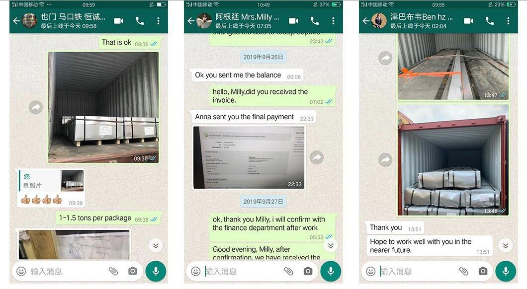 DX51D 40-275g/M2 Zinc Coating Hot Dipped Galvanized Coil HDGI