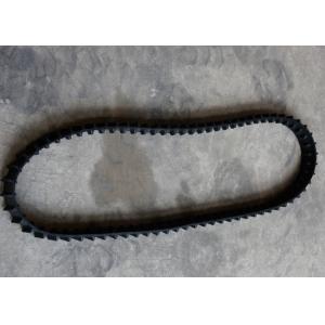 Continuous Small Robot Tracks , Custom Rubber Tracks Low Ground Pressure
