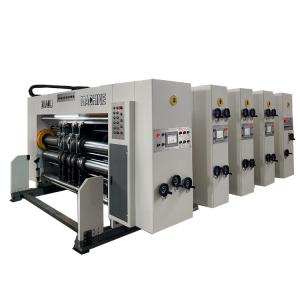 PLC Flexo Printing Slotting Die Cutting Machine Cardboard Printing