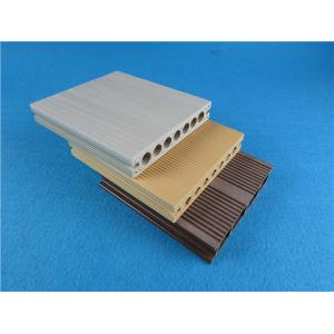 Anti UV Durable Wrapped WPC Wood Plastic Composite Decking / Flooring