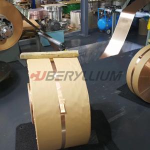 Cube Alloy 25 C17200 Beryllium Copper 172 Strip 1/2 Hard For Relay Switch Packed