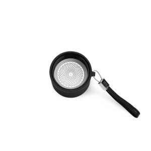 Transparent Borosilicate Double Wall Glass Tea Strainer Infuser OEM