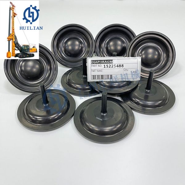 15225488 Membrana HLX5 Rock Drill Machine Hydraulic Hammer Breaker Drifter Accumulator Diaphragm Drilling Dia Drill Parts